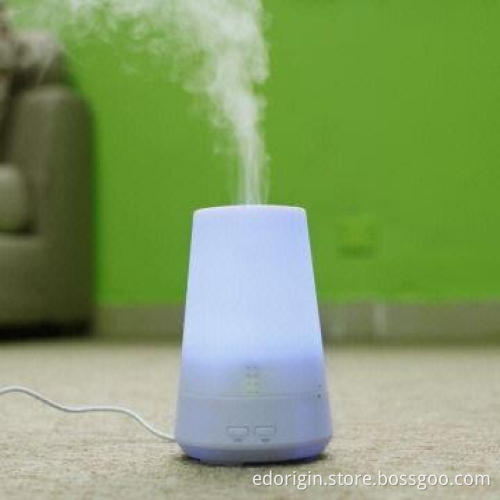 Ultrasonic Aroma Humidifier with Essential Oil Diffuser and 100mL Capacity